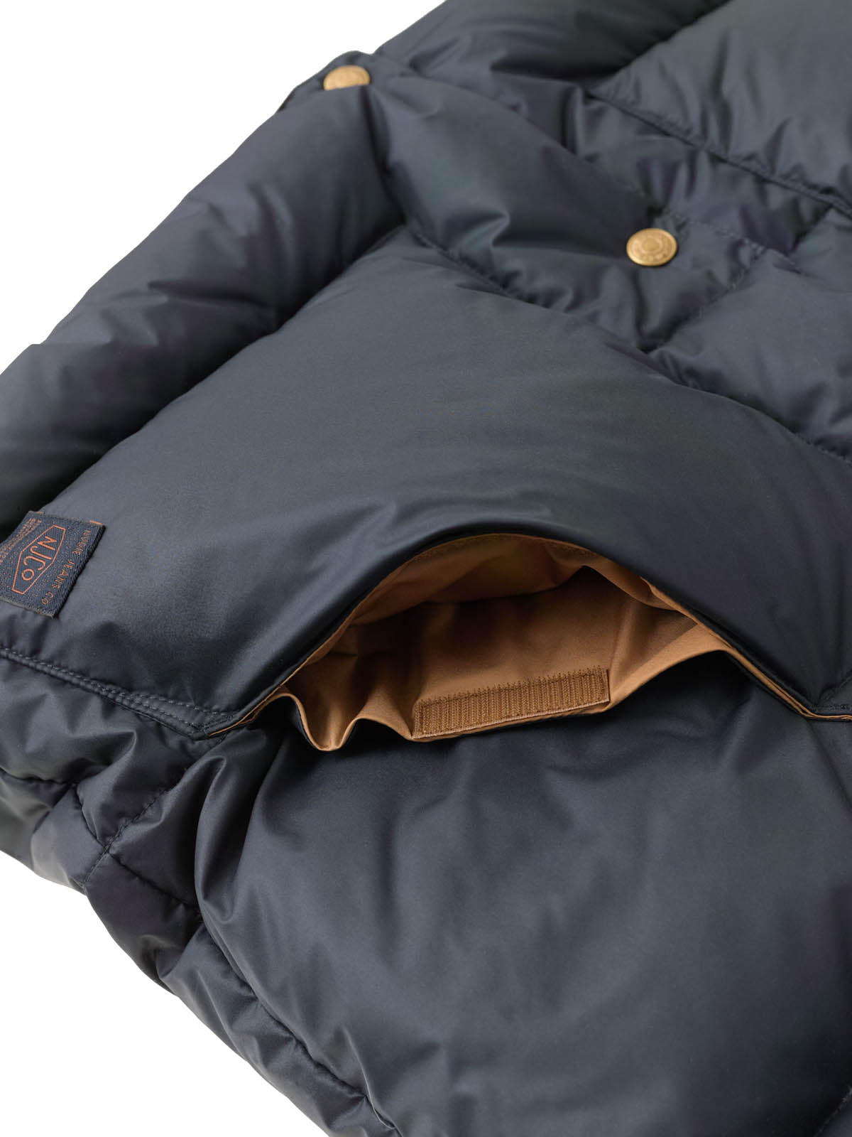 Nudie Jeans Co Kirk Puffer Vest Navy