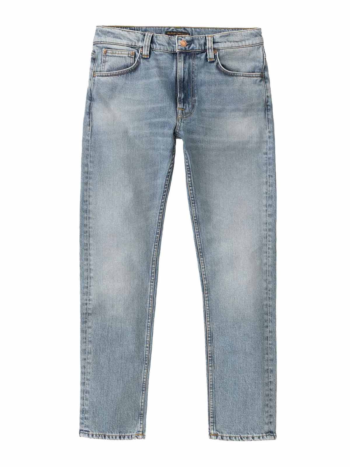 Nudie Jeans Co Lean Dean Cloud Blue L32