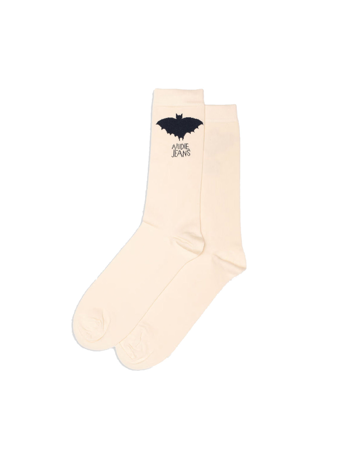 Nudie Jeans Co Mens Socks The Bat Ecru