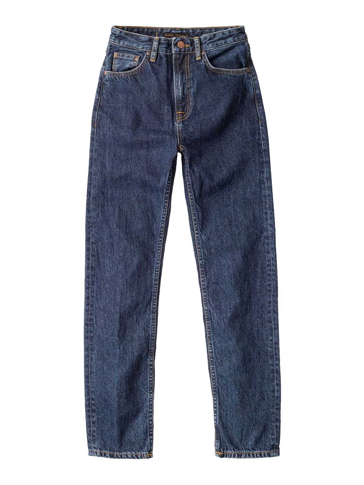 Nudie Jeans Co W's Breezy Britt Dark Stellar L30