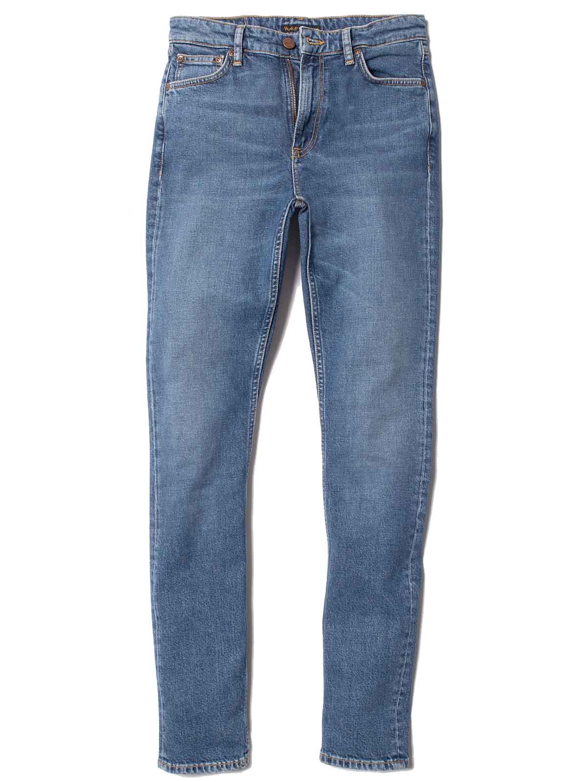 Nudie Jeans Co W's Mellow Mae Blue Mud L28