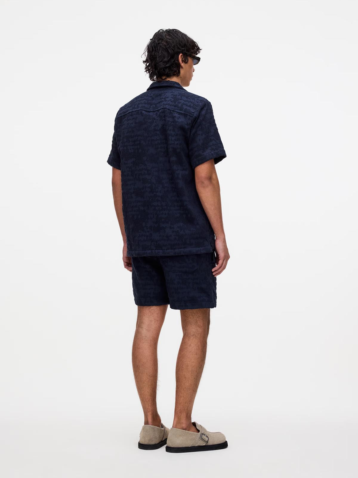 OAS Cuba Terry Shirt Night Lagoon