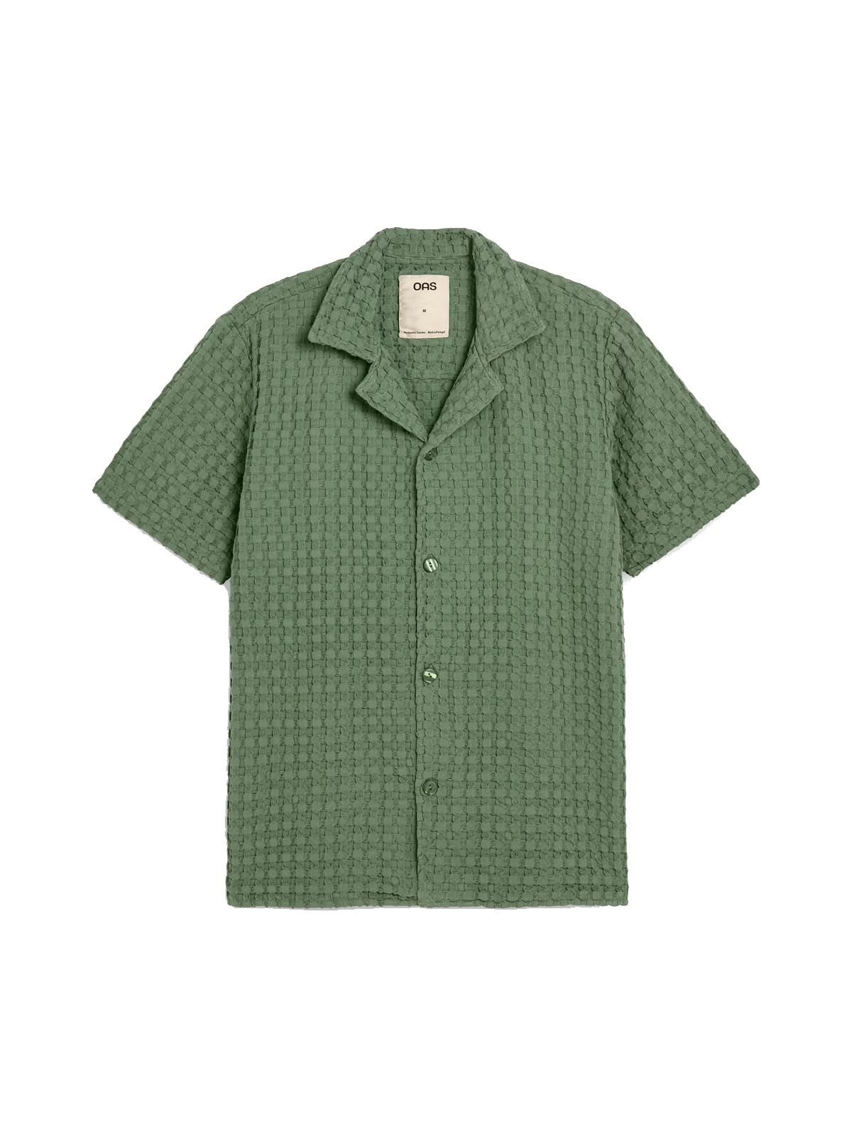 OAS Waffle Cuba Shirt Green