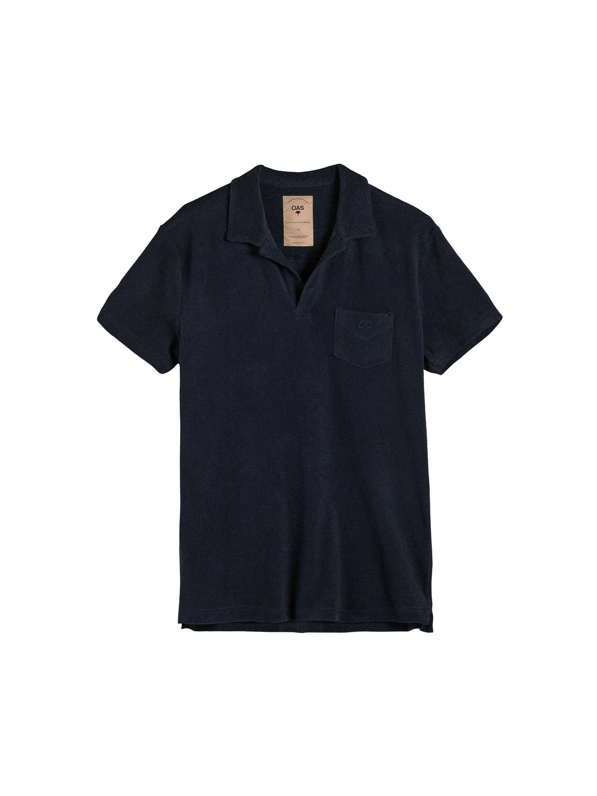 OAS Navy Polo Terry Shirt