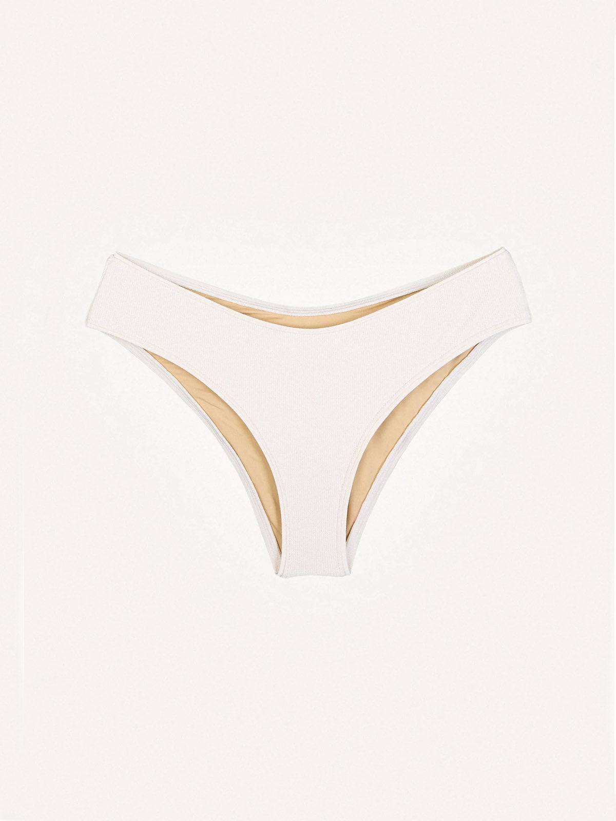 OY Surf Bikini Bottom Calima Cremeweiss Piqué