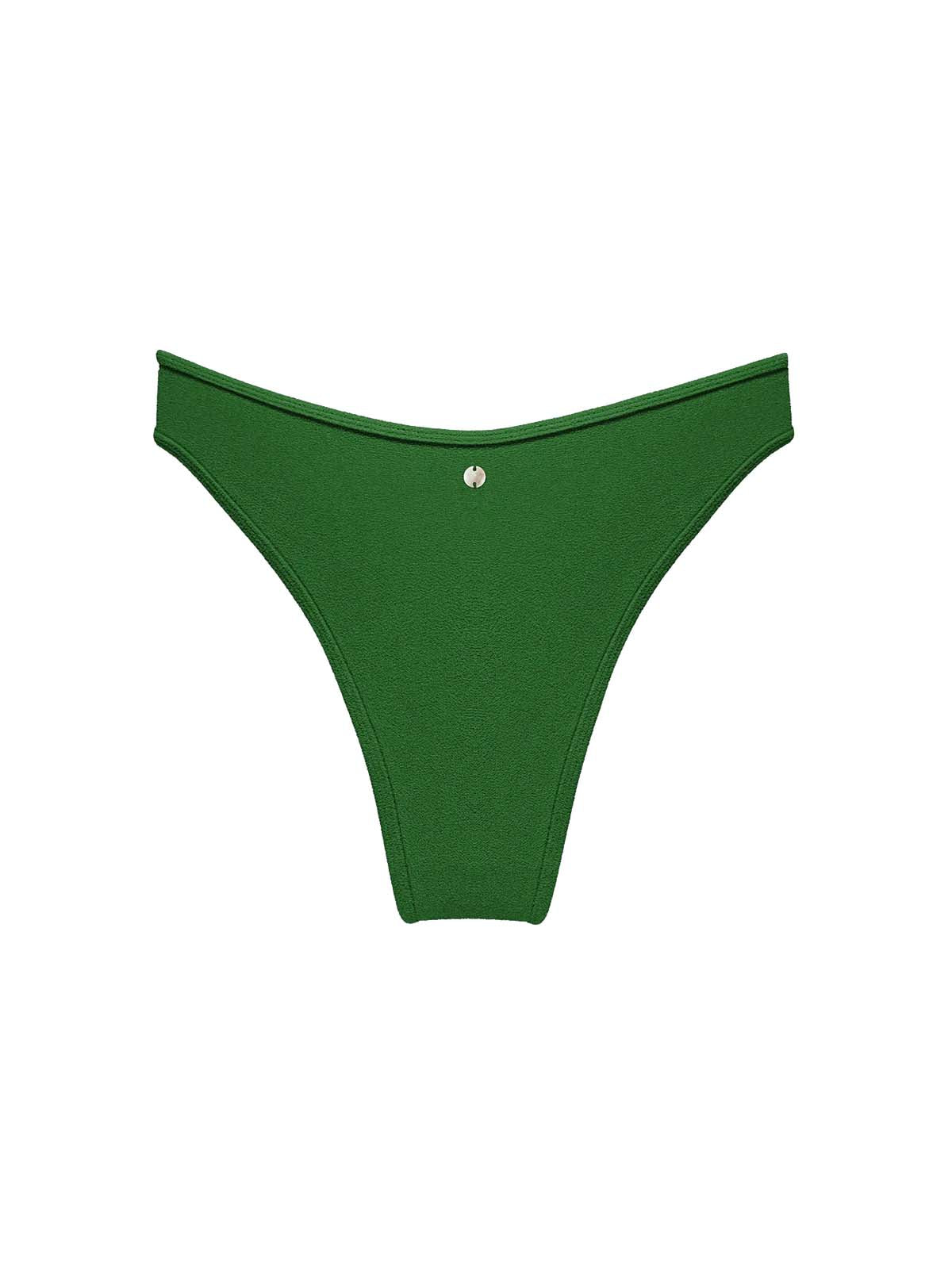 OY Surf Bikini Bottom Notos Dark Green Terry