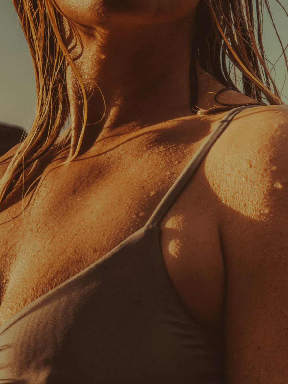 OY Surf Bikini Top Joran Silver Shiny