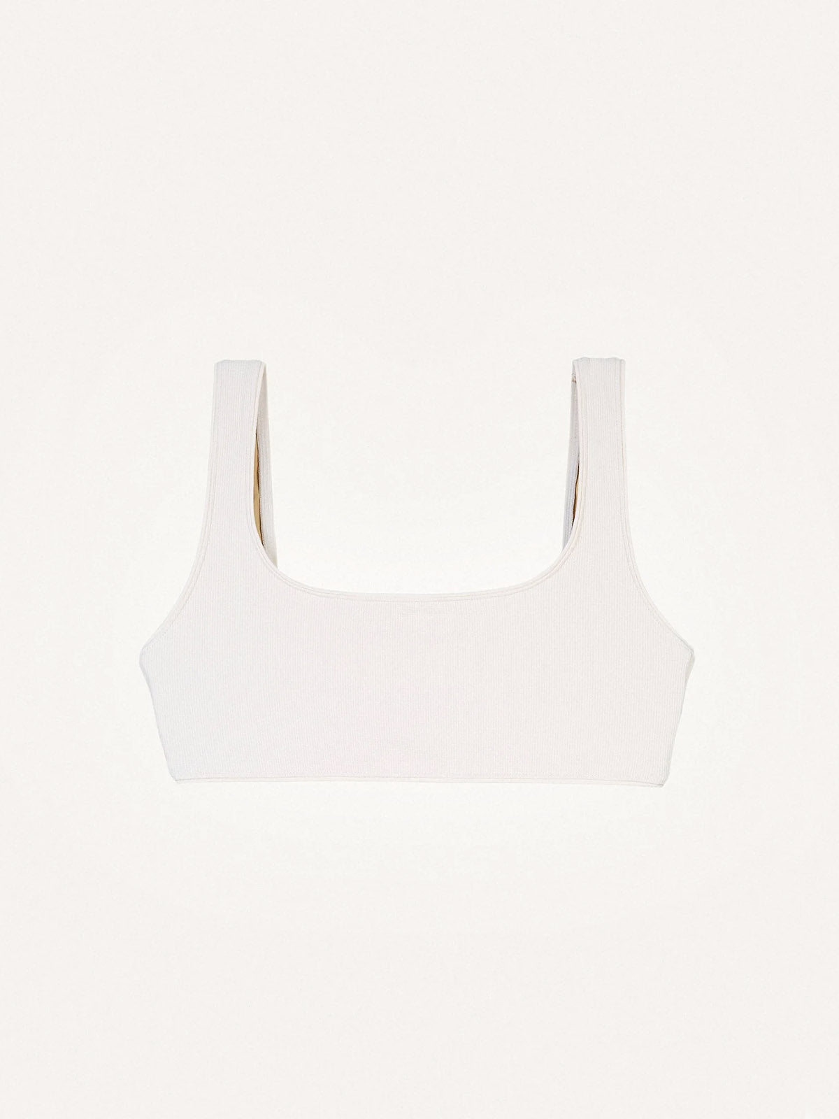 OY Surf Bikini Top Vento Cremeweiss Piqué