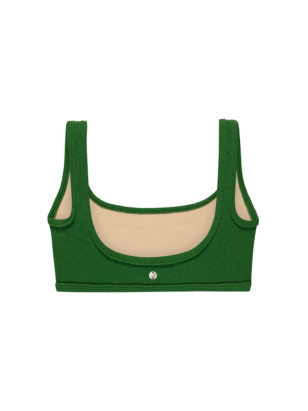 OY Surf Bikini Top Vento Dark Green Terry