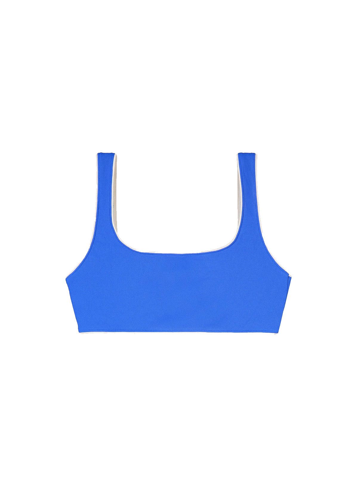 OY Surf Bikini Top Vento Tiefseeblau Piqué