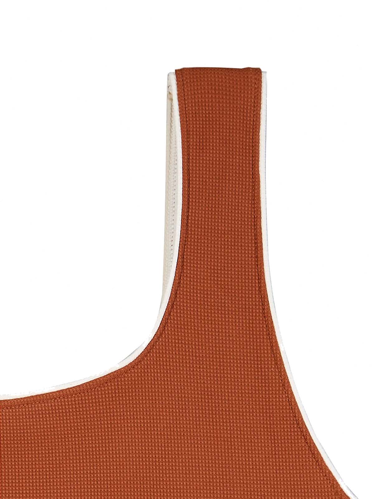 OY Surf Swimsuit Zephyr Kastanienbraun Piqué