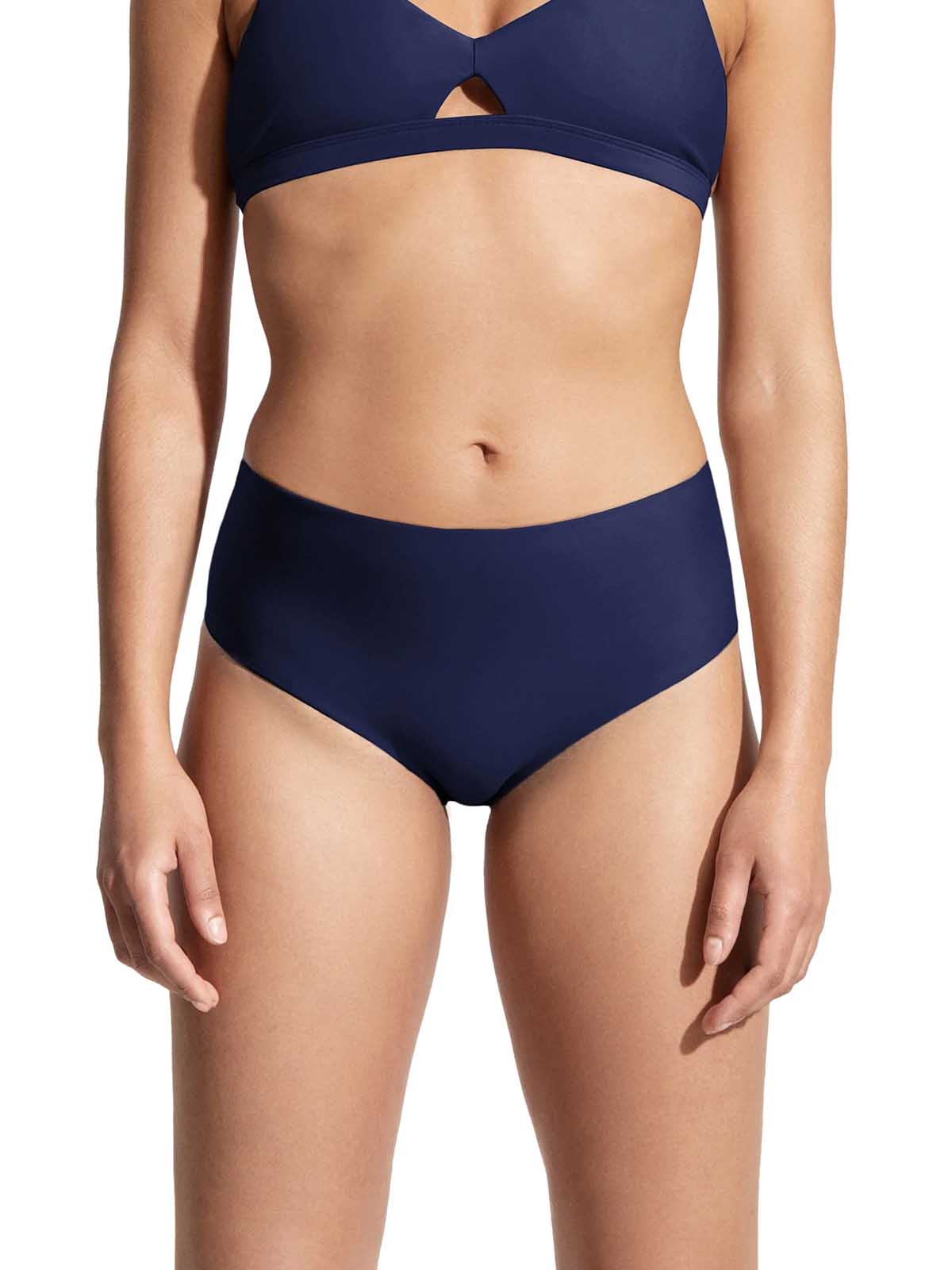 OY Surf Surf Bikini Bottom Fugu Midnight Blue Recycled Nylon