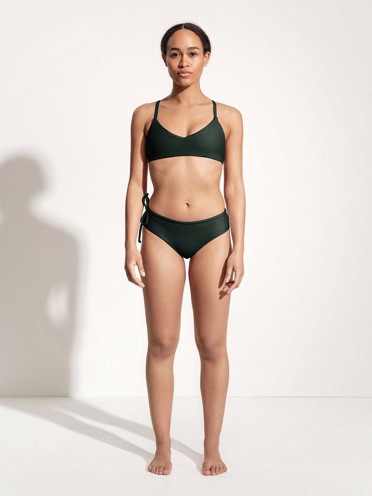 OY surf Surf Bikini Bottom Opah Nachtgrün Recycled Nylon