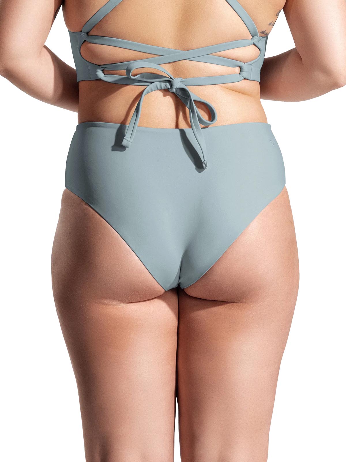 OY surf Surf Bikini Bottom Fugu Eisblau Recycled Nylon