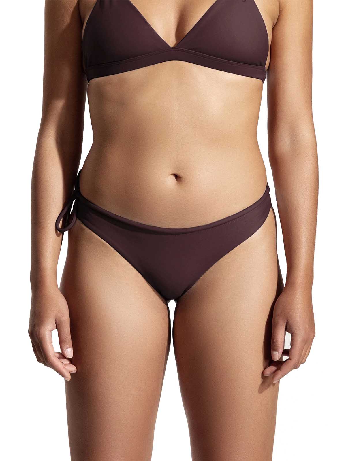 OY surf Surf Bikini Bottom Mako Auberginenviolett Recycled Nylon