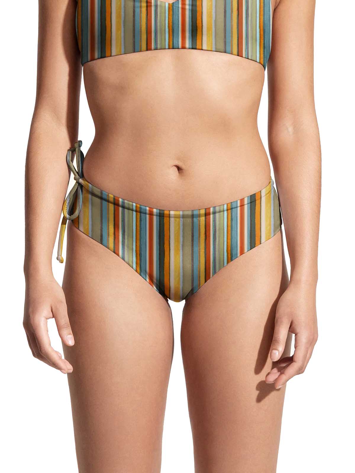 OY surf Surf Bikini Bottom Opah Solar Ray Print Recycled Nylon