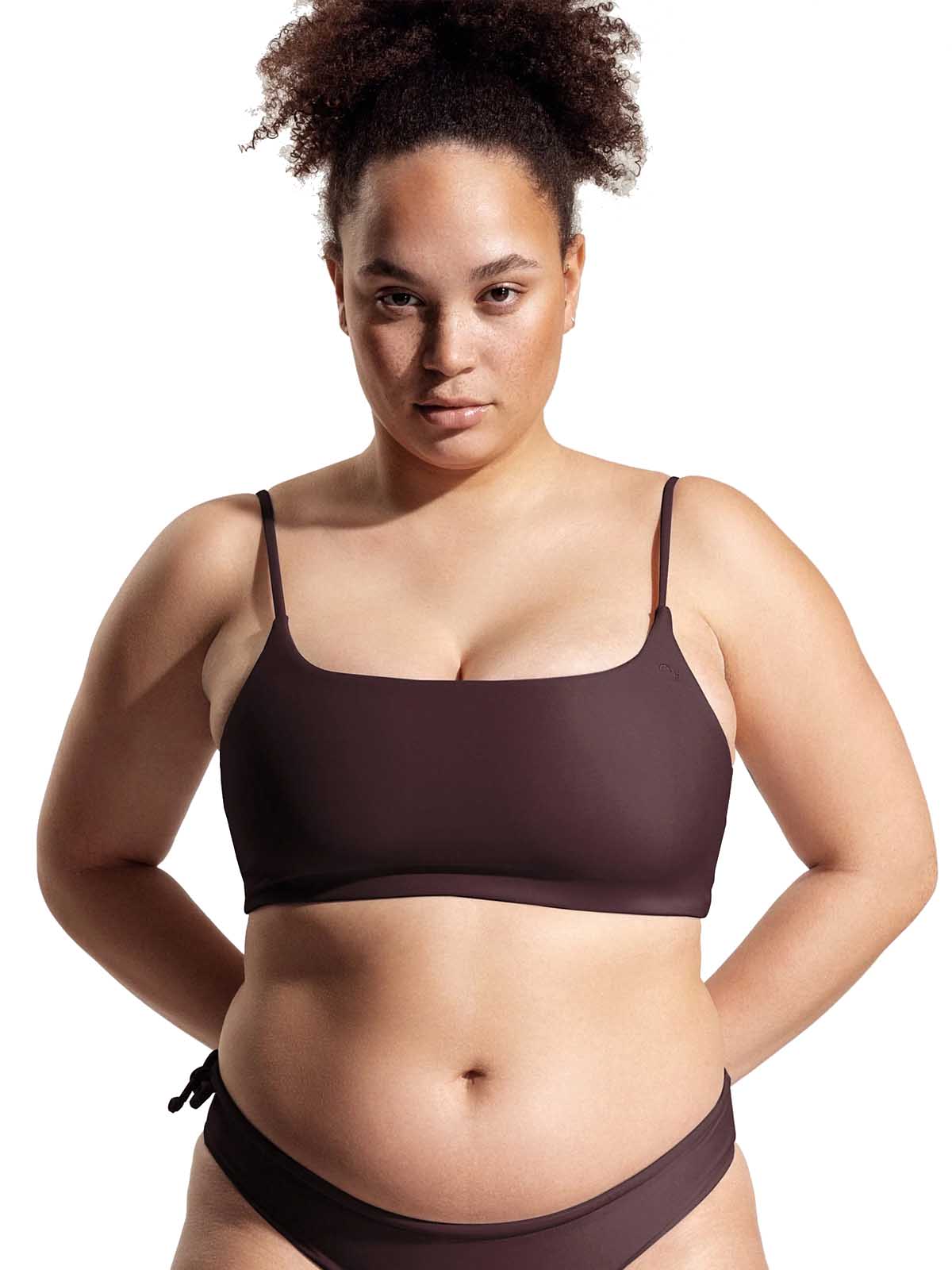 OY surf Surf Bikini Top Buri Auberginenviolett Recycled Nylon