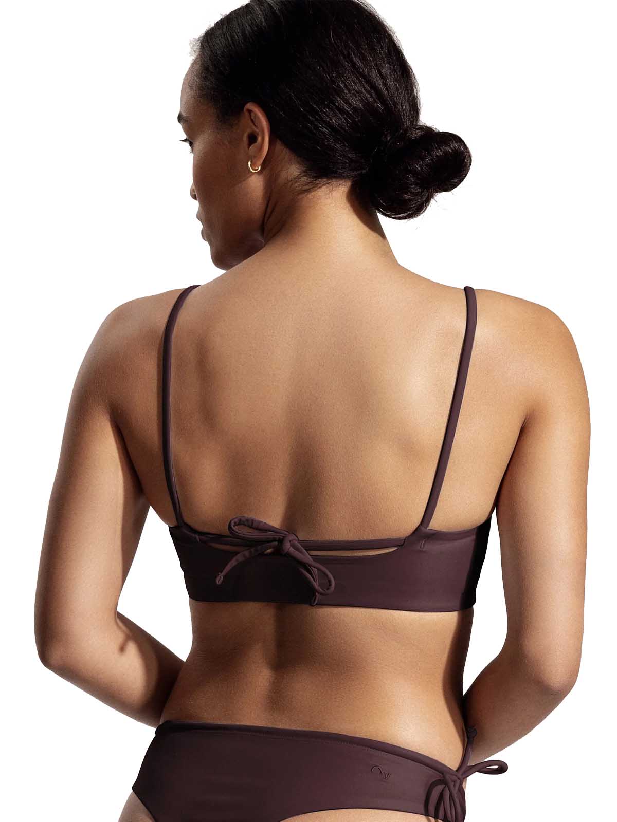 OY surf Surf Bikini Top Buri Auberginenviolett Recycled Nylon