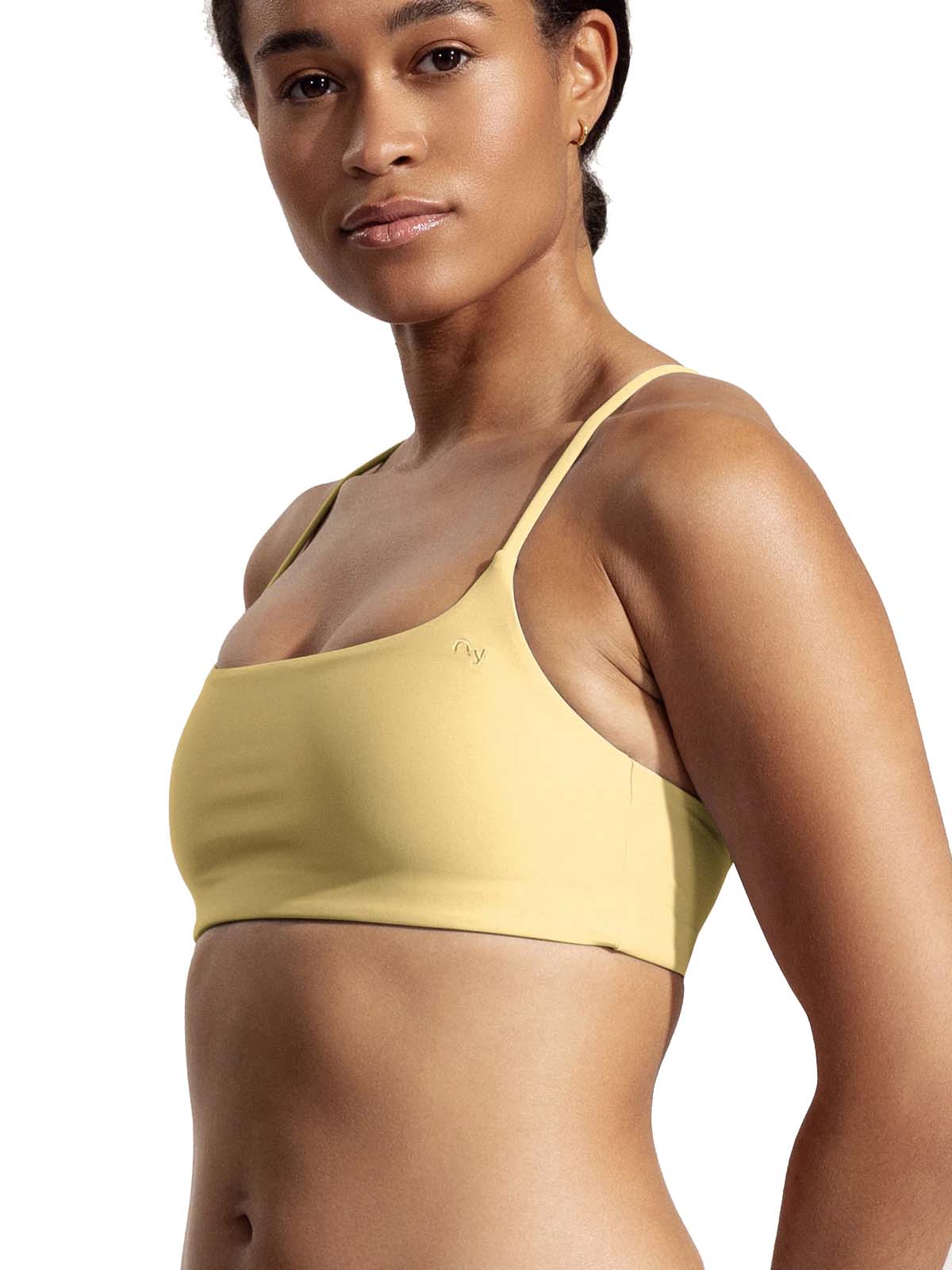 OY surf Surf Bikini Top Buri Blassgelb Recycled Nylon