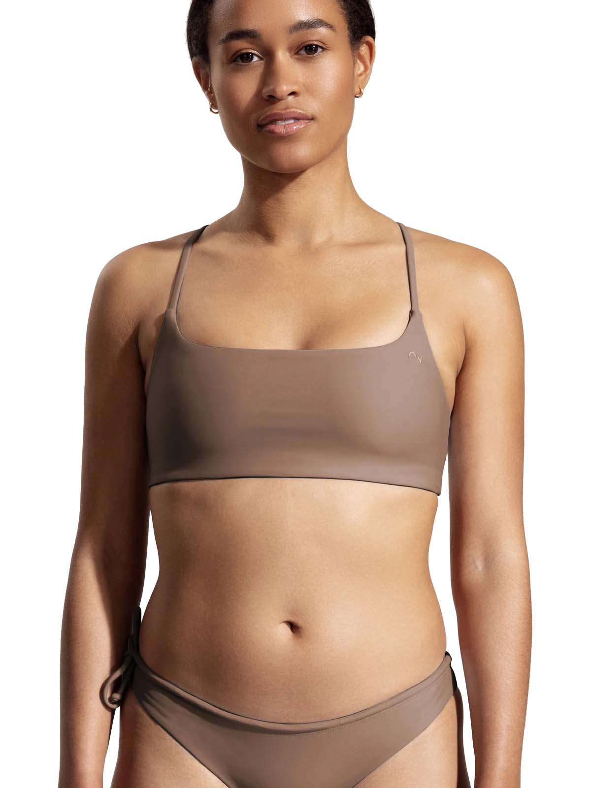 OY surf Surf Bikini Top Buri Braun Recycled Nylon