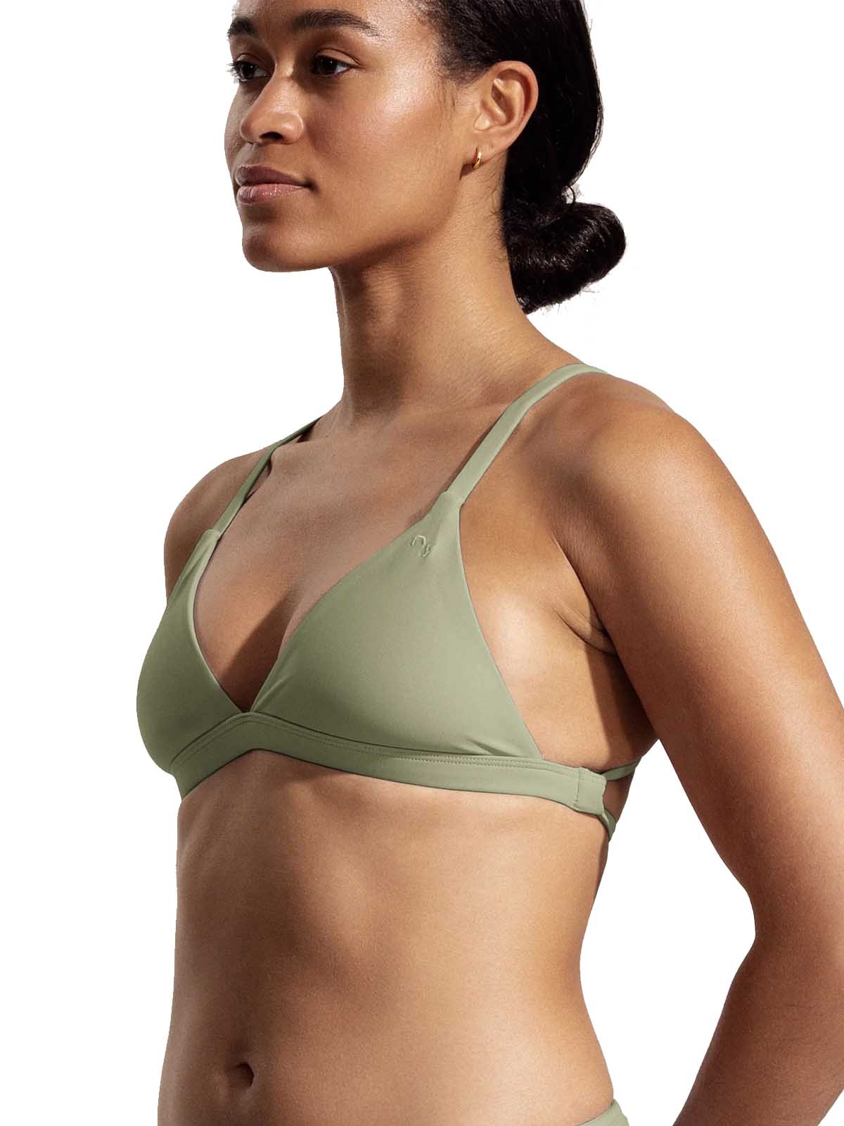 OY surf Surf Bikini Top Esox Salbeigrün Recycled Nylon