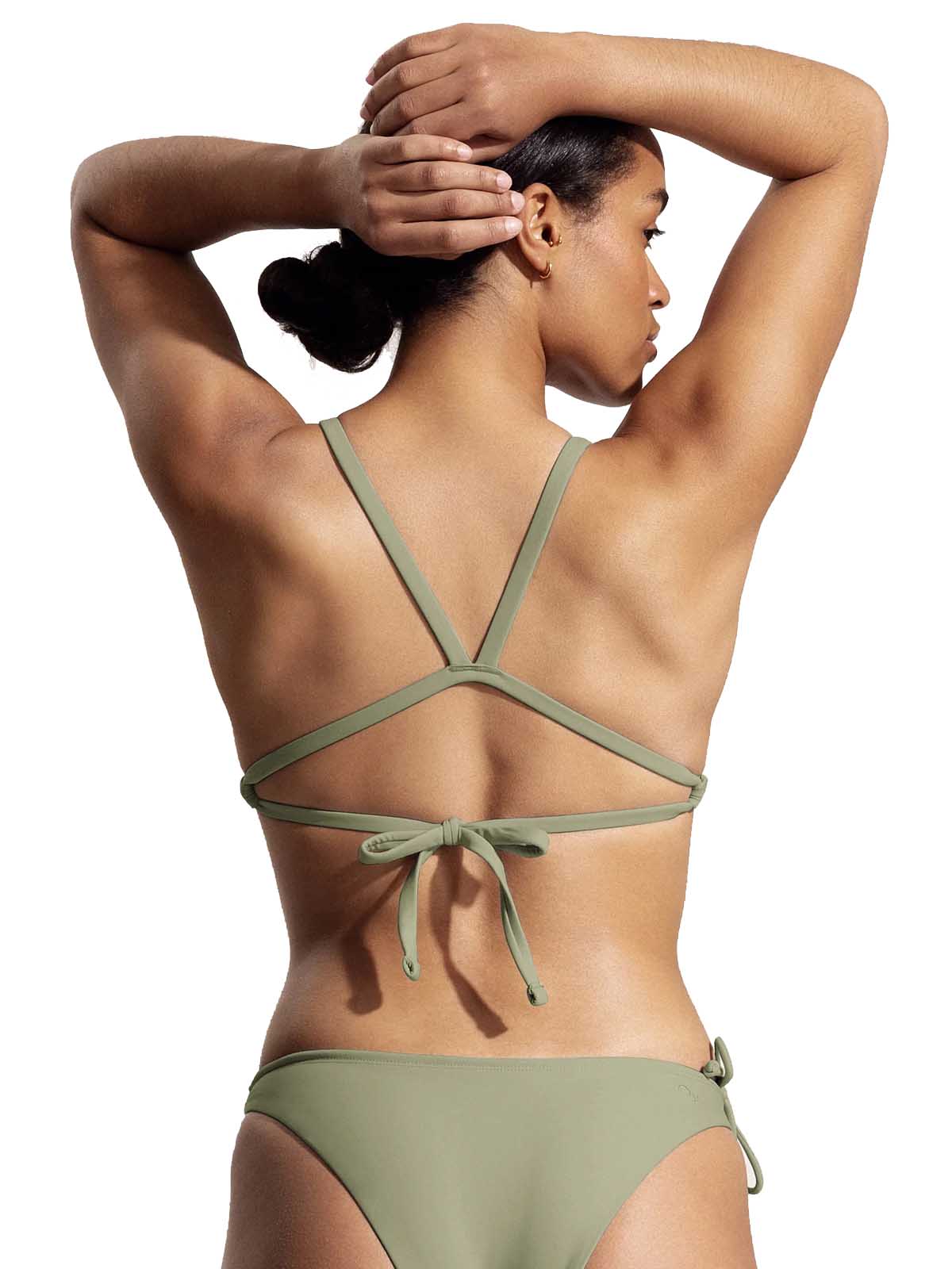 OY surf Surf Bikini Top Esox Salbeigrün Recycled Nylon