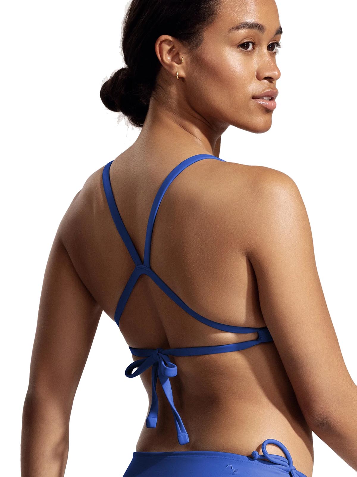 OY surf Surf Bikini Top Esox Tiefseeblau Recycled Nylon