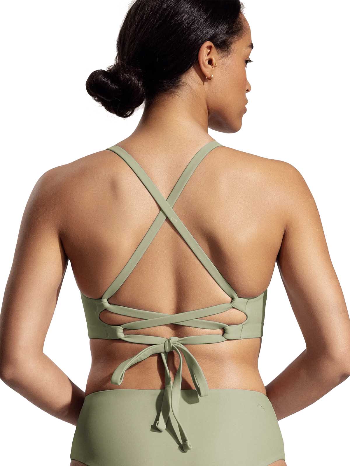 OY surf Surf Bikini Top Goby Salbeigrün Recycled Nylon