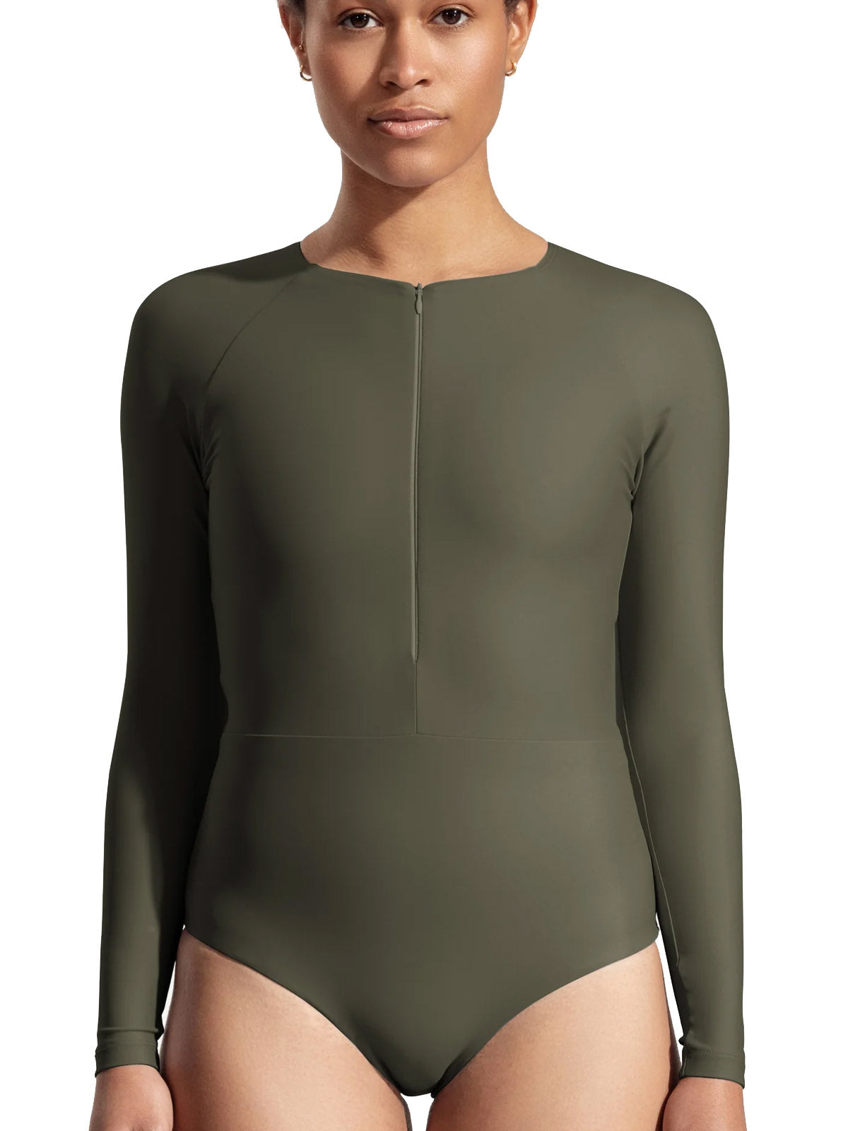 OY Surf Swimsuit Orfe Piniengrün Recycled Nylon