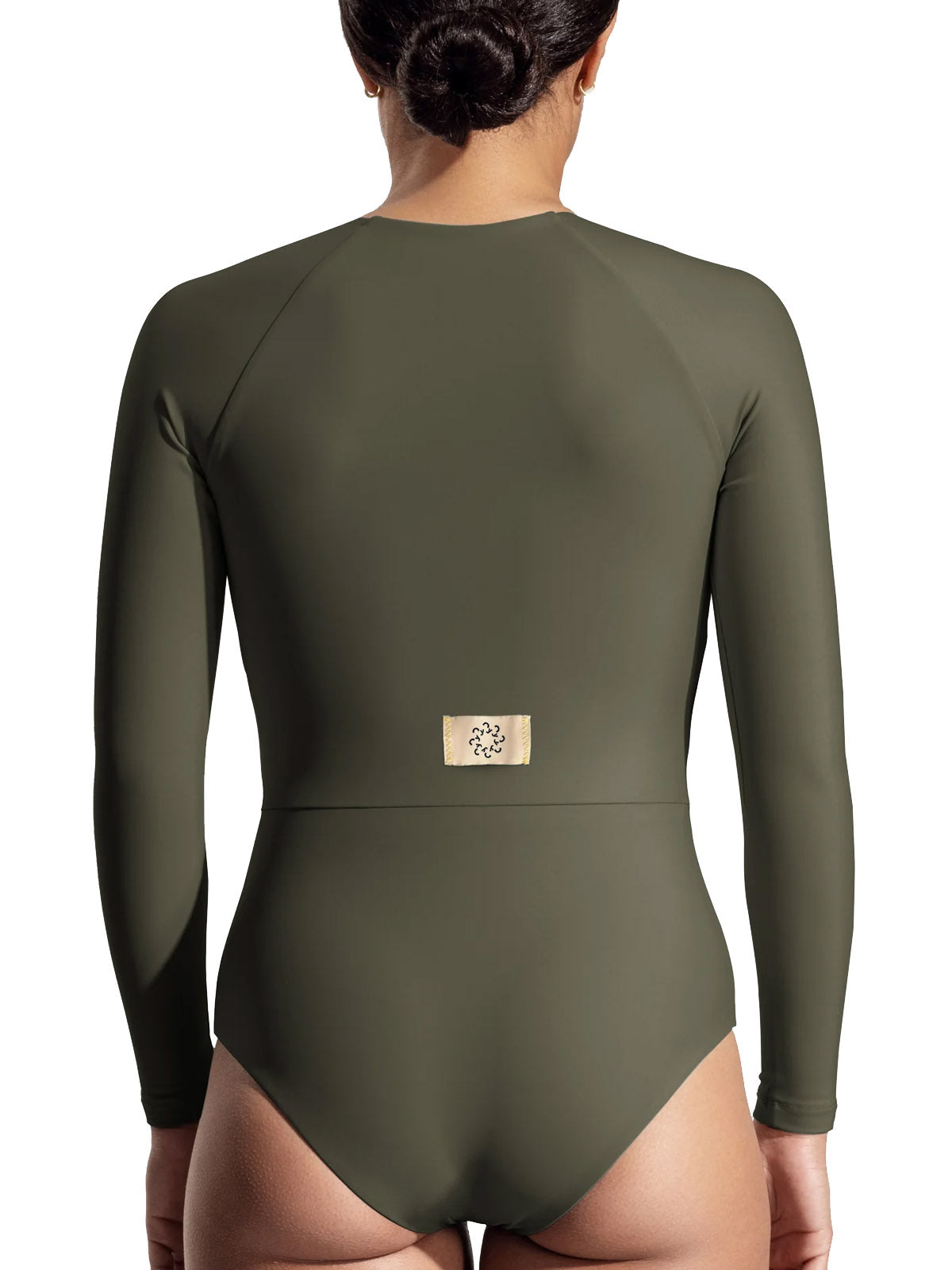 OY Surf Swimsuit Orfe Piniengrün Recycled Nylon