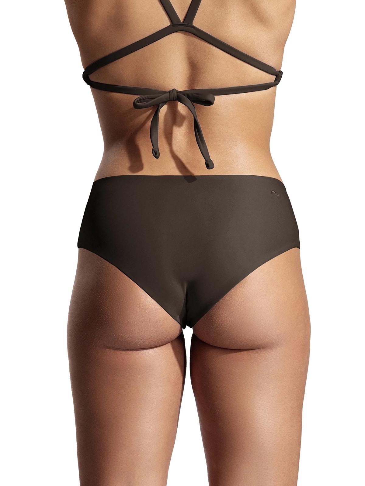 OY surf Surf Bikini Bottom Fugu Dunkelbraun