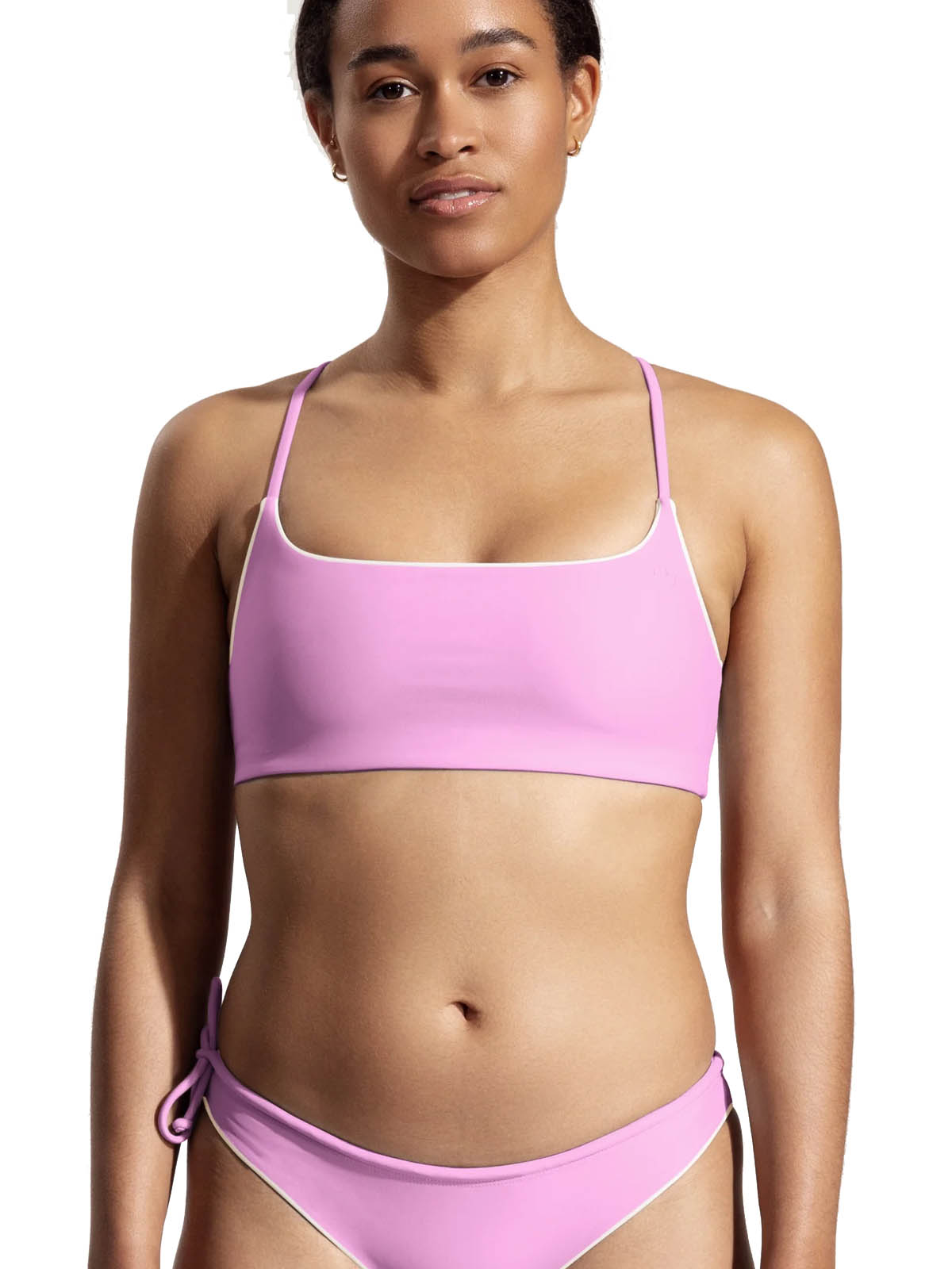 OY surf Surf Bikini Top Buri Baby Pink