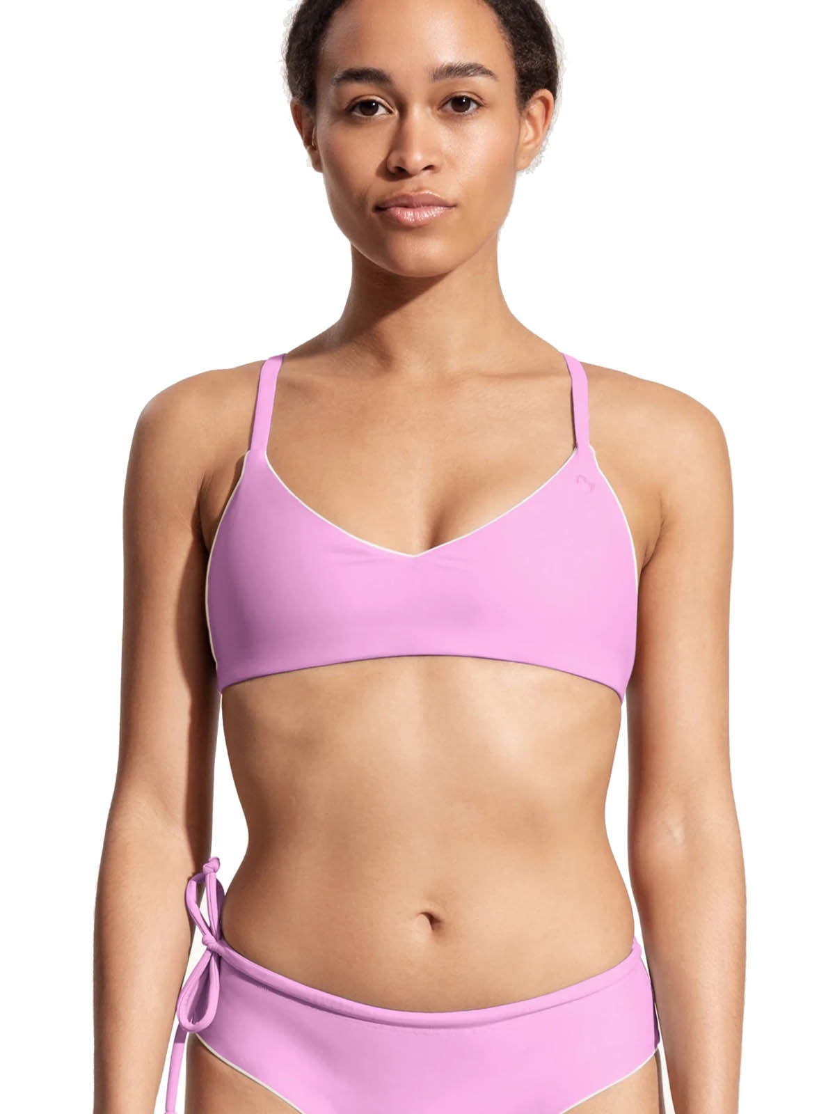 OY surf Surf Bikini Top Dace Baby Pink