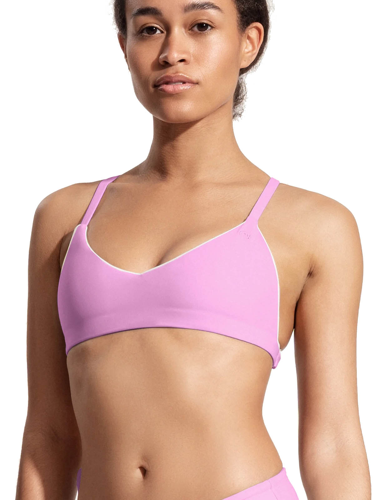 OY surf Surf Bikini Top Dace Baby Pink