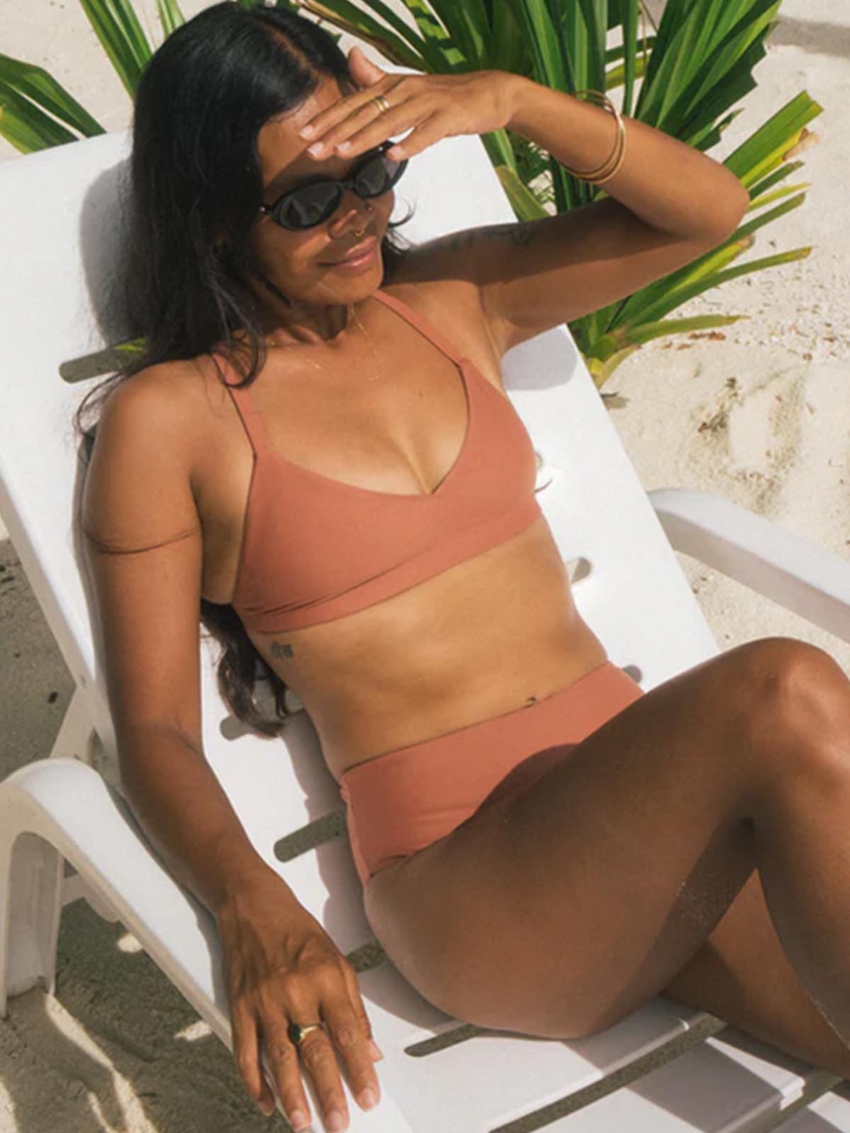OY surf Surf Bikini Top Dace Lehmrot