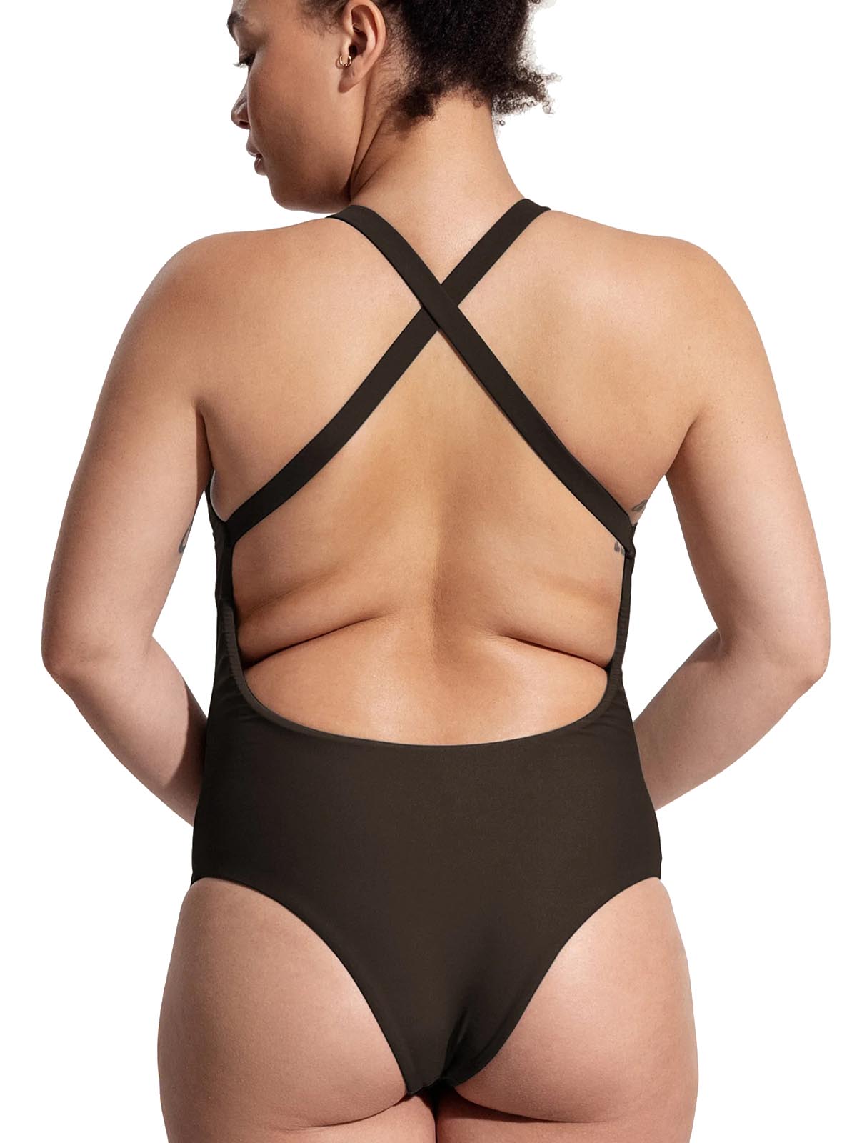 OY surf Swimsuit Kelt Dunkelbraun