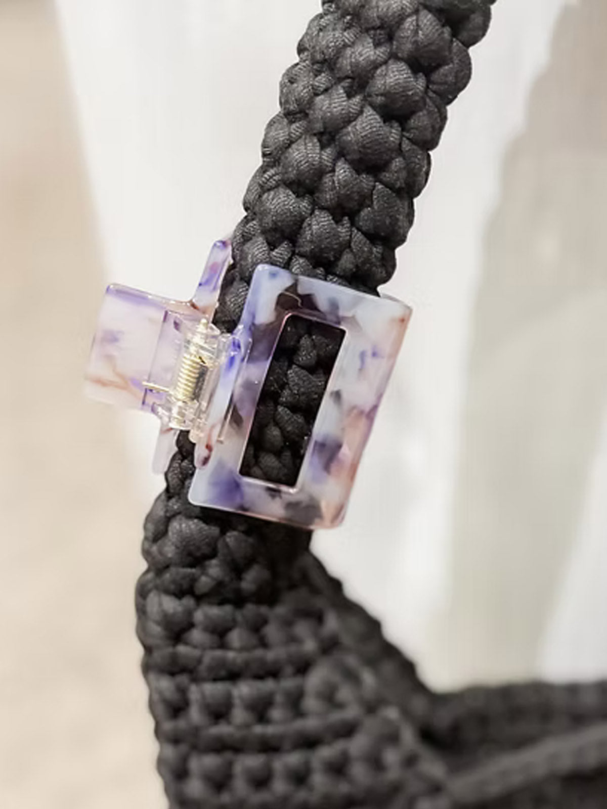 Palmey Haarklammer Avo Purple S