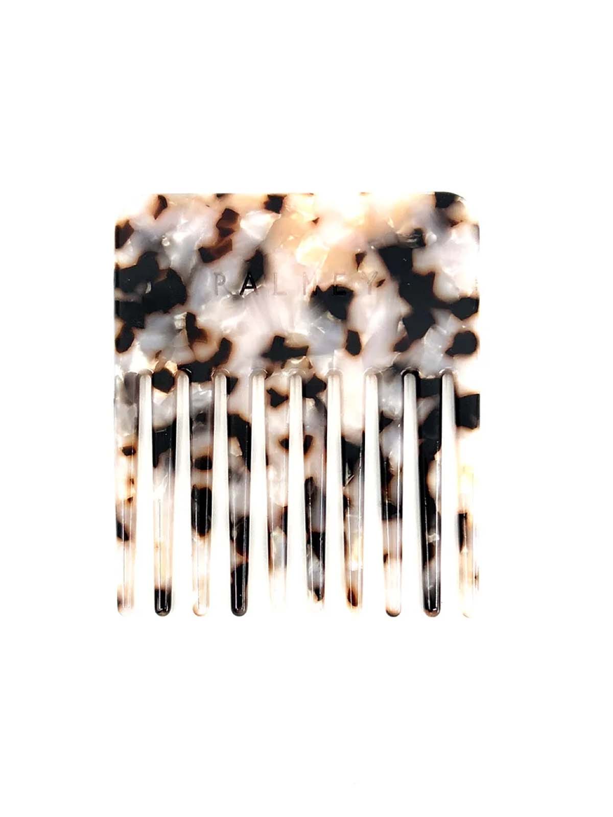 Palmey Kamm Beige Schwarz