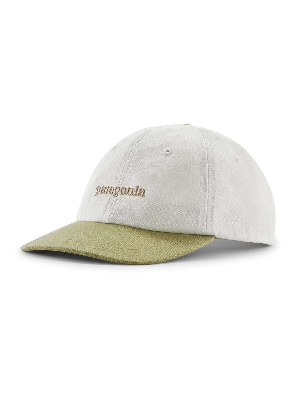 Patagonia Fitz Roy Icon Trad Cap Birch White Gumtree Green