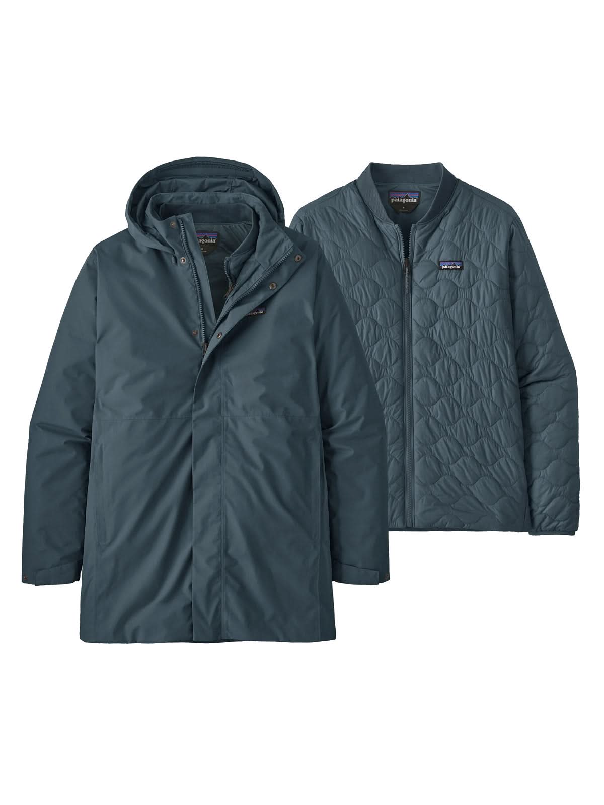 Patagonia M's Heyes Peak 3-in-1 Parka Summit Blue