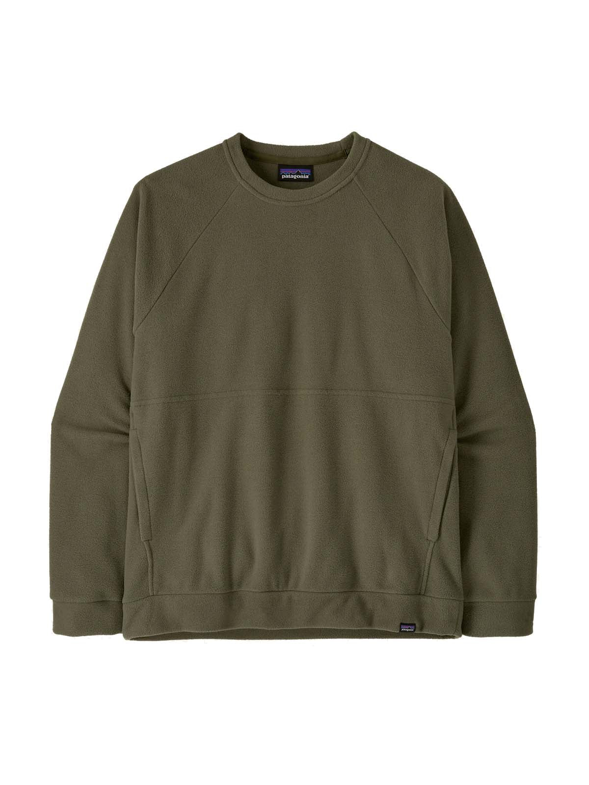 Patagonia Men's Micro D™ Fleece Crewneck Basin Green