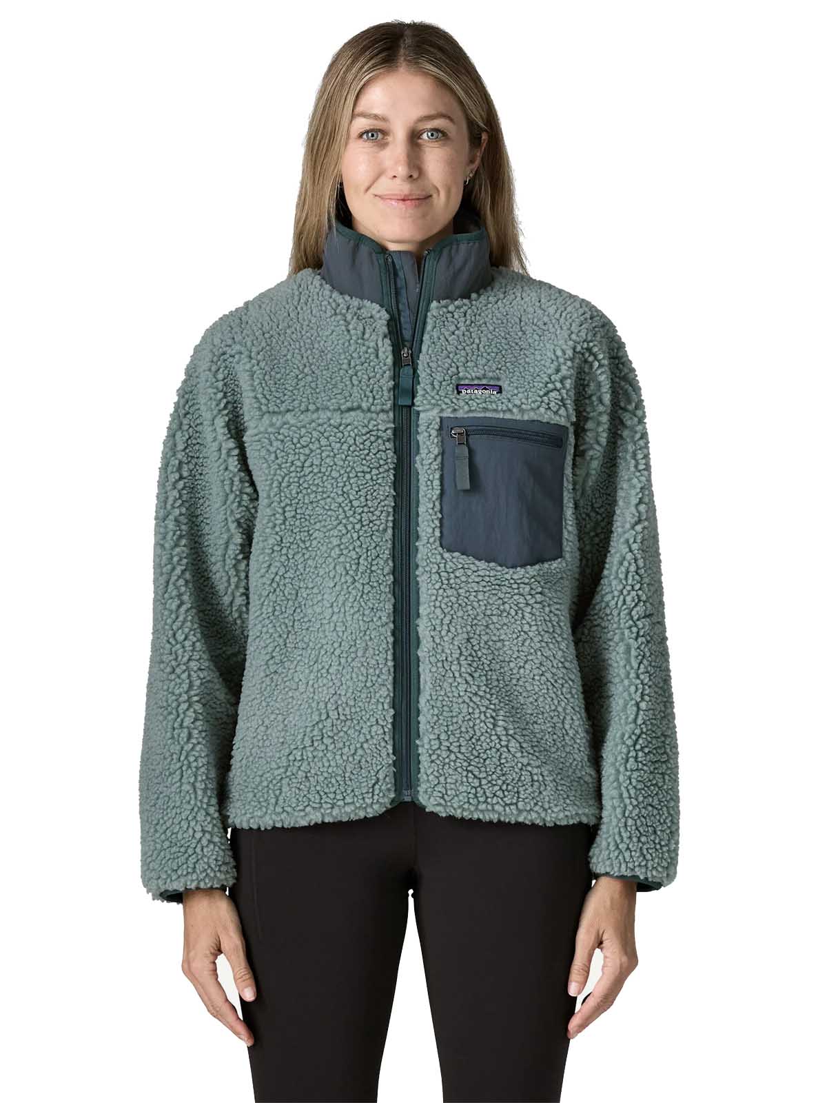 Patagonia W's Classic Retro-X Jkt Blue Sage