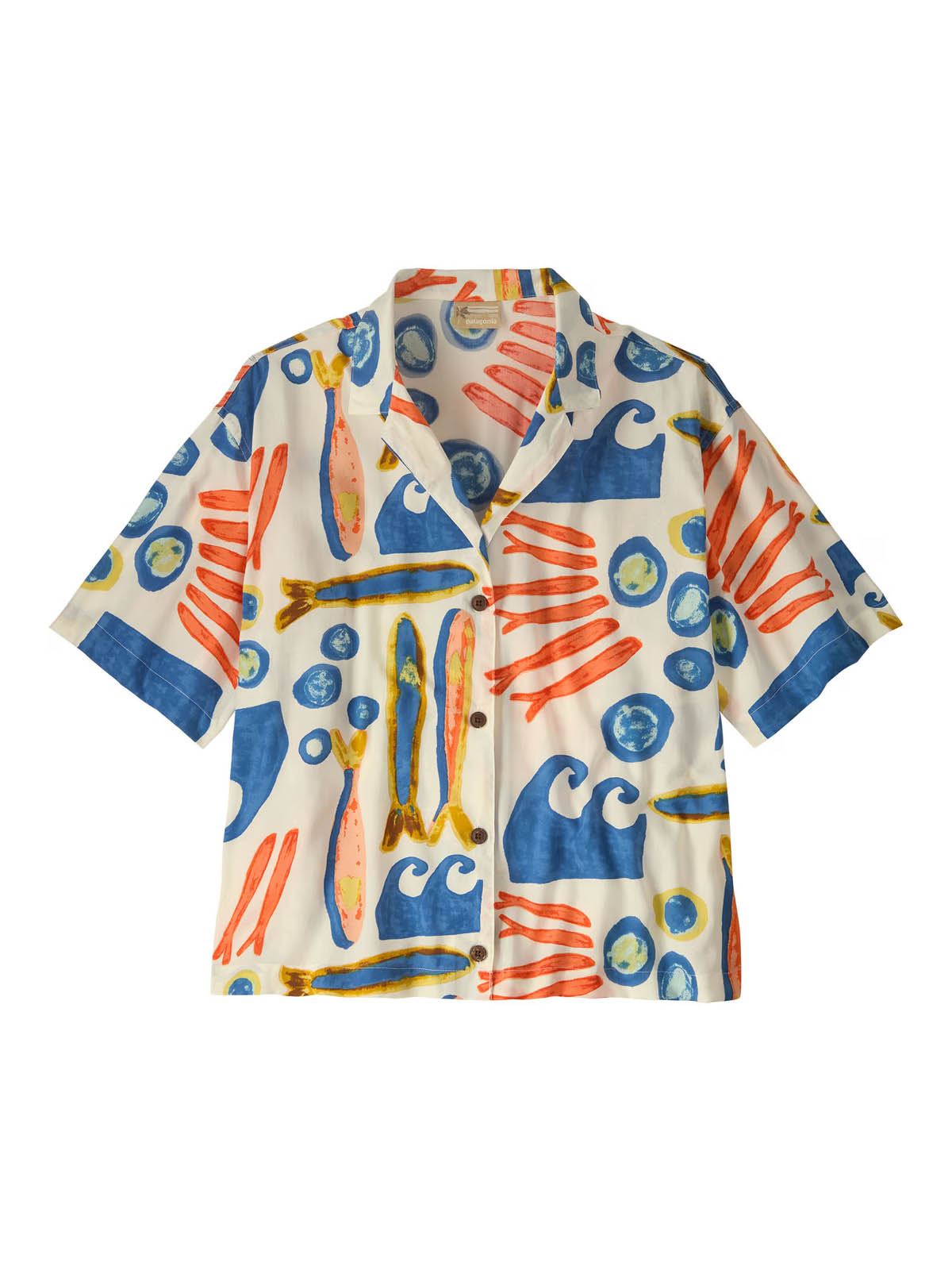 Patagonia W's Tidal Threads Shirt Sardines Natural