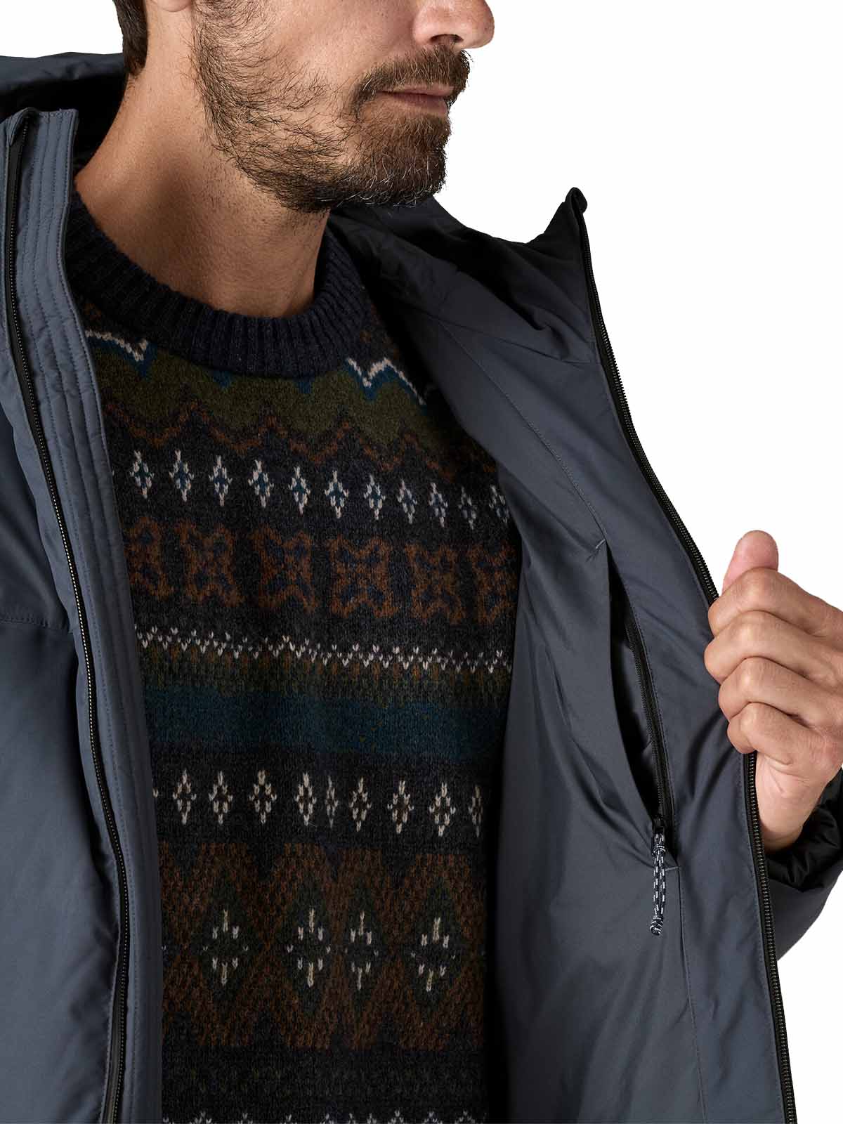 Patagonia Men's Jackson Glacier Parka FW25 Smolder Blue