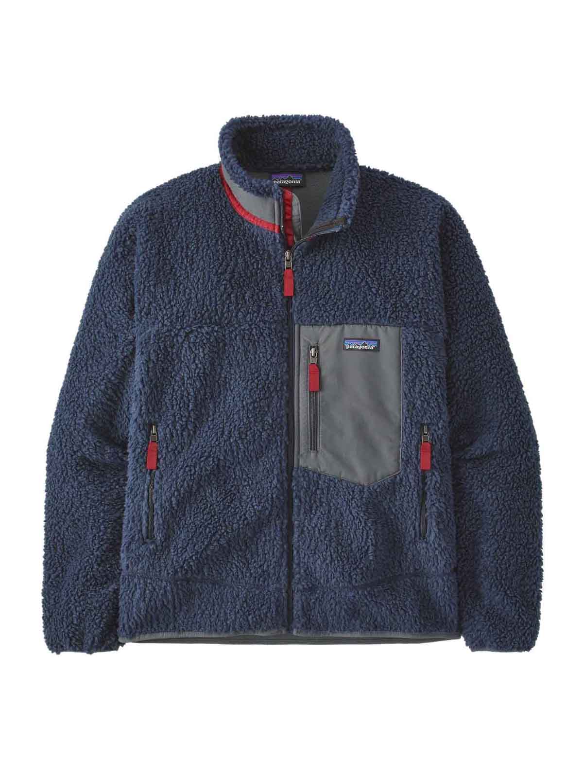 Patagonia M's Classic Retro-X Jkt New Navy Wax Red