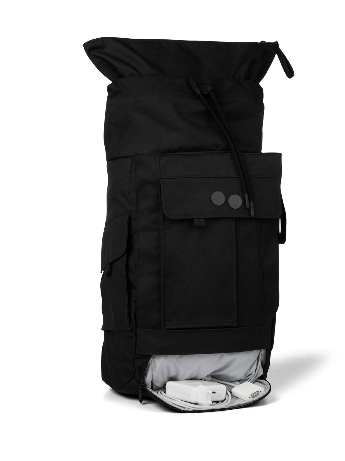 Pinqponq Blok Backpack Medium Construct Black