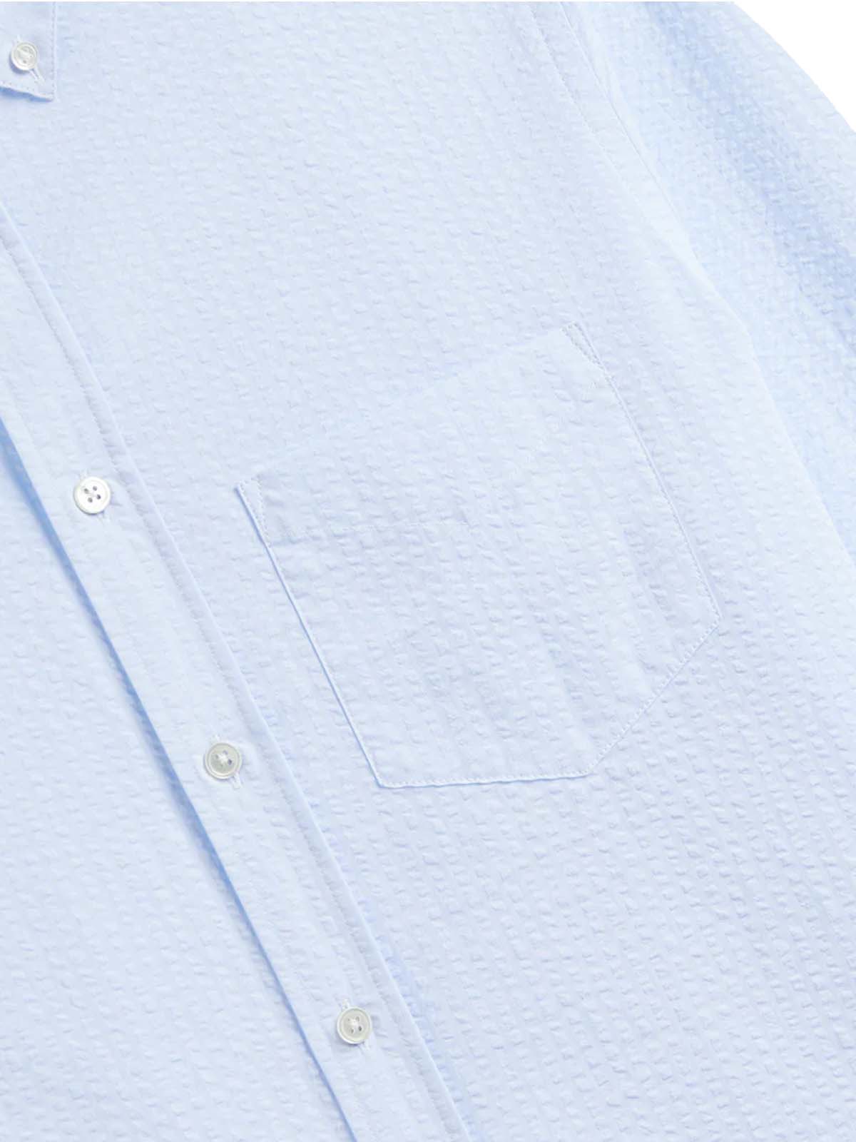 Portuguese Flannel Atlantico LS Light Blue