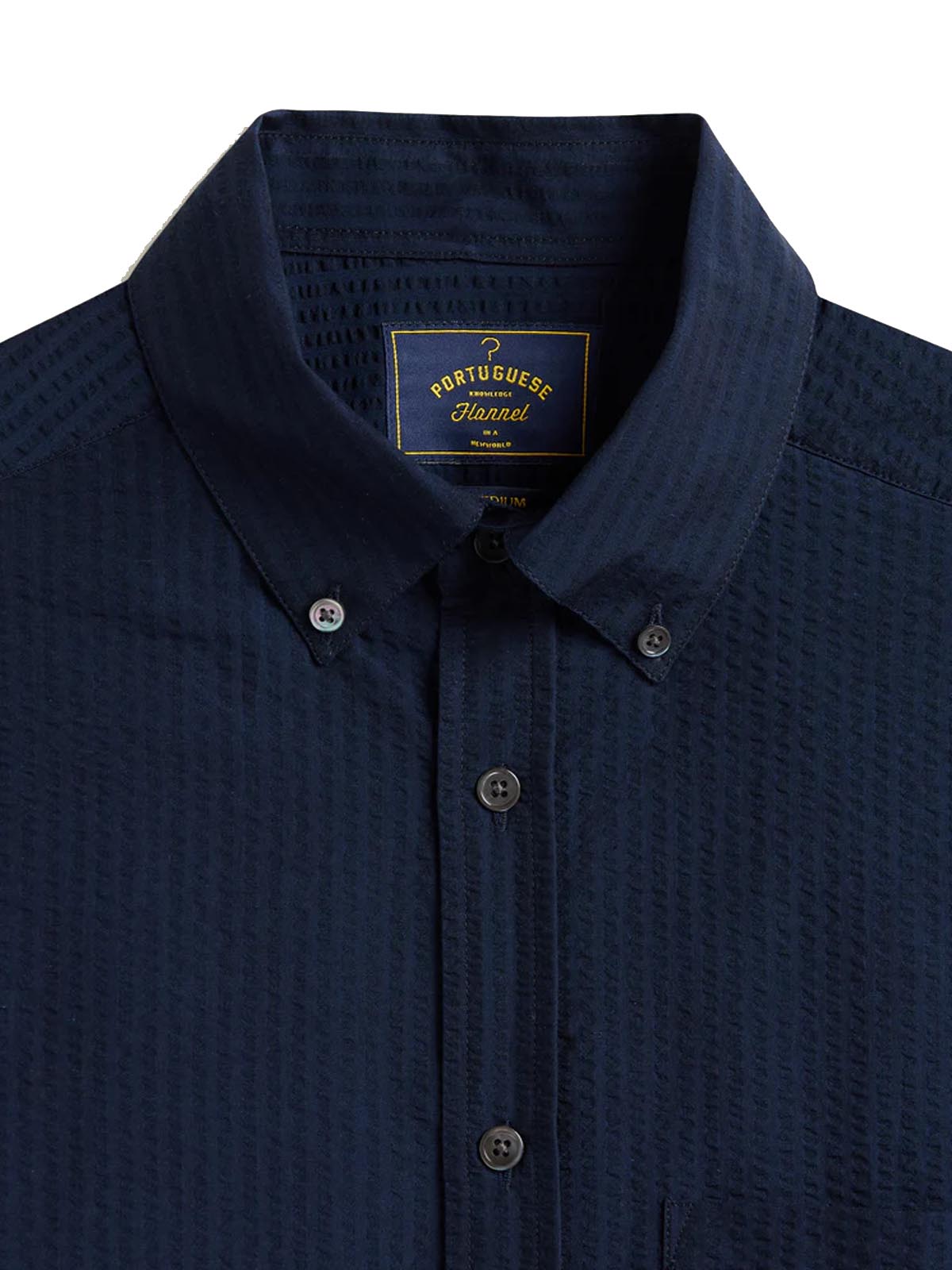 Portuguese Flannel Atlantico LS Navy