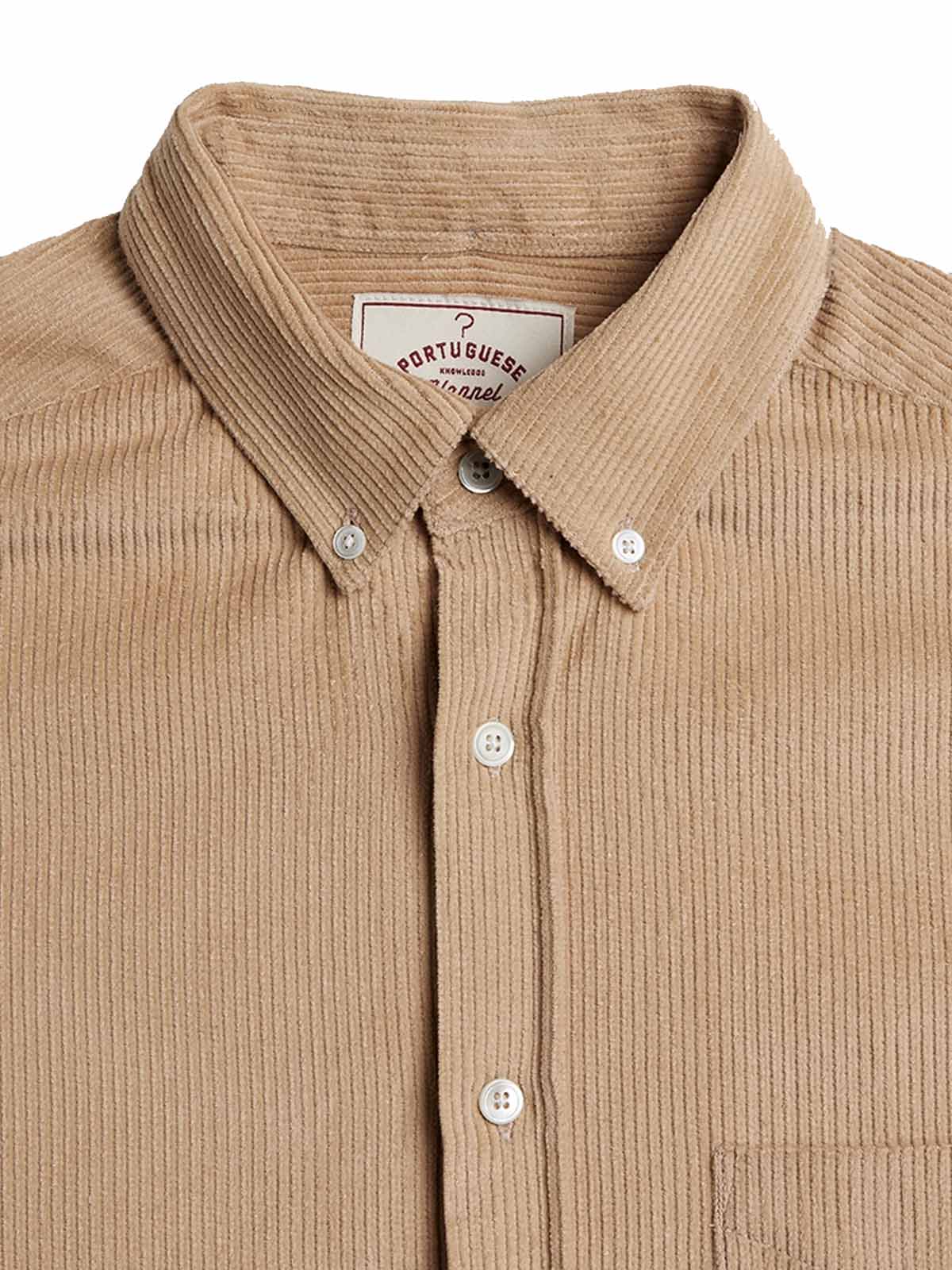 Portuguese Flannel Lobo Corduroy Beige