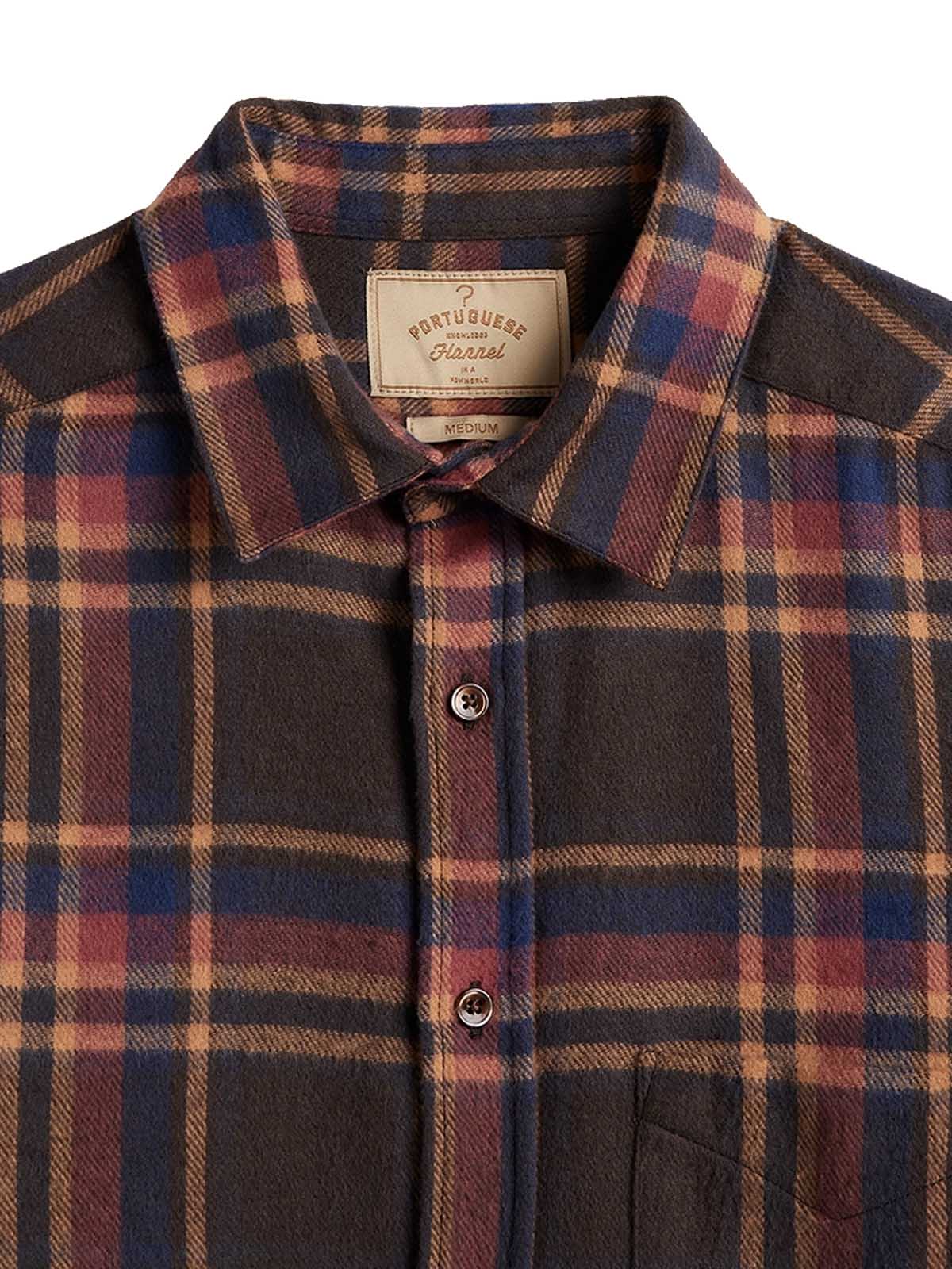 Portuguese Flannel Shirt Castor